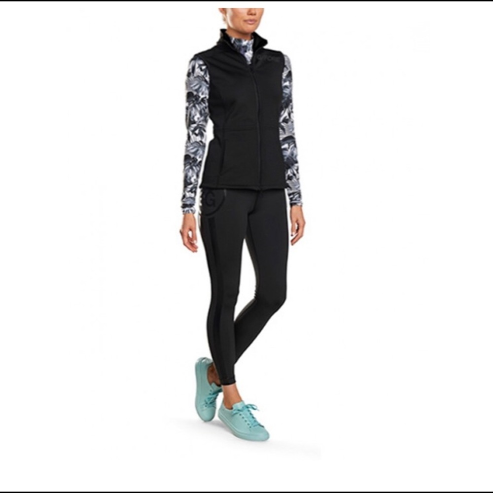 NWT Women's G/Fore Golf Casual vest in XS Onyx